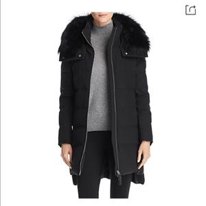 Derek Lam 10 Crosby| Women’s Down Coat | Color: Black | Size: Large